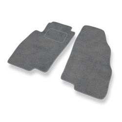Tapis de Sol Velours adapté pour Fiat Grande Punto Berline (2005-2012) - Premium tapis de voiture - gris