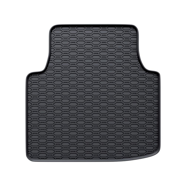 Tapis de sol en caoutchouc adapté pour Skoda Superb III Break, Liftback (2015-2023) - tapis de voiture - noir - 4 pcs.