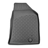 Tapis de sol en TPE adapté pour Ssangyong Korando IV C300 SUV (09.2019-....) - pas pour la version électrique - tapis de voiture - noir