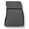 Tapis de sol en TPE adapté pour Mercedes-Benz GLB X247 SUV (11.2019-....) - sans la troisième rangée de sièges - tapis de voiture - noir