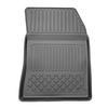 Tapis de sol en TPE adapté pour Opel Astra L Sports Tourer (01.2022-....) - aussi pour Plug-in Hybrid - tapis de voiture - noir