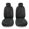 Housses de siège adaptées pour Peugeot 308 I, II, III (2007-....) - housse siege voiture universelles - couverture siege - 2UNE-GR
