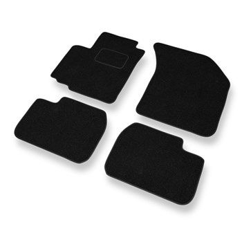 Tapis de Sol Feutres adapté pour Fiat Sedici (2005-2014) - tapis de voiture - noir