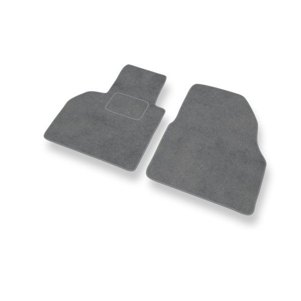 Tapis de Sol Velours adapté pour Mercedes-Benz Citan Van (2012-2021) - Premium tapis de voiture - gris