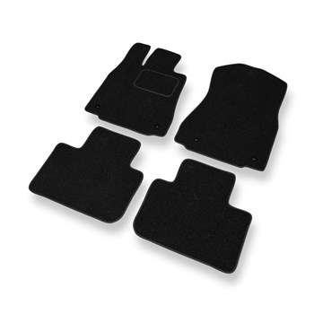 Tapis de Sol Feutres adapté pour Lexus IS III XE39 (2013-2020) - tapis de voiture - noir