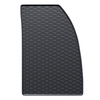 Tapis de sol en caoutchouc adapté pour Opel Mokka A SUV (2012-2019) - tapis de voiture - noir - 4 pcs.