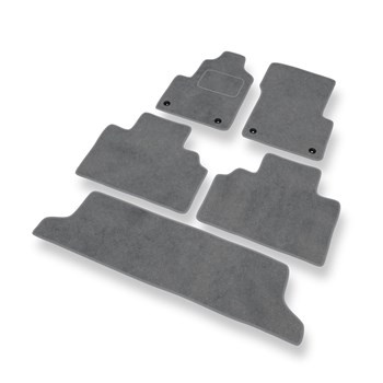 Tapis de Sol Velours adapté pour Renault Grand Espace III Monospace (1997-2003) 