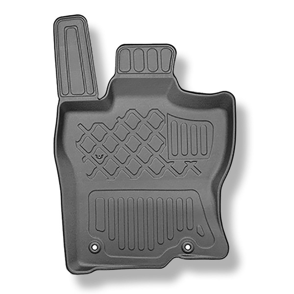 Tapis de sol en TPE adapté pour Land Rover Range Rover Velar L560 SUV (2020-....) - aussi pour MHEV, Plug-in Hybrid - tapis de voiture - noir