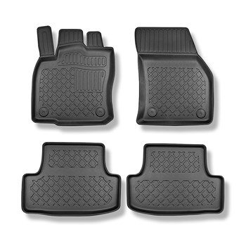 Tapis de sol en TPE adapté pour Audi Q2 GA SUV (10.2016-....) - tapis de voiture