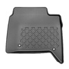 Tapis de sol en TPE adapté pour Land Rover Discovery V SUV (03.2017-....) - tapis de voiture - noir