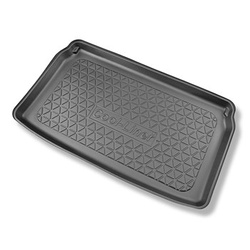 Tapis de coffre adapté pour Opel Mokka-e SUV (02.2021-....) - bac de coffre - protection de coffre voiture - coffre supérieur; plancher amovible en la position la plus haute