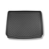 Tapis de coffre adapté pour Ford Kuga III SUV (04.2020-....) - bac de coffre - protection de coffre voiture - avec roue de secours à usage temporaire ou kit de réparation; aussi pour hybrides