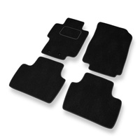 Tapis de Sol Velours adapté pour Honda Accord VII (2003-2007) - Premium tapis de voiture - noir