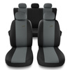 Housses de siège adaptées pour Alfa Romeo 145 (1994-2000) - housse siege voiture universelles - couverture siege - X.R-G2