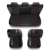 Housses de siège adaptées pour Audi A4 B5, B6, B7, B8, B9 (1995-2024) - housse siege voiture universelles - couverture siege - EXL-5