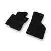 Tapis de Sol Feutres adapté pour Volkswagen Passat B6 Berline, SW (2005-2010) - tapis de voiture - noir