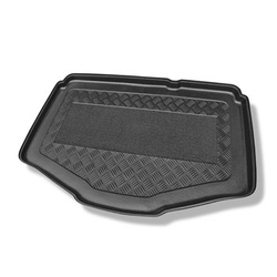 Tapis de coffre adapté pour Suzuki Swift Hayon (2007-08.2010) - bac de coffre - protection de coffre voiture - coffre inférieur (sous l’étagère)