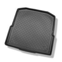 Tapis de coffre adapté pour Skoda Octavia III 5E Break (05.2013-05.2020) - bac de coffre - protection de coffre voiture - coffre inférieur (sans plancher multi-fonctions)