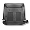 Tapis de coffre adapté pour Dacia Lodgy Van (07.2012-10.2022) - bac de coffre - protection de coffre voiture - 7 places