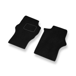 Tapis de Sol Velours adapté pour Mitsubishi L400 Van (1994-2007) - Premium tapis de voiture - noir