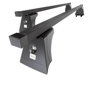 Barres de toit en acier adapté pour Skoda Octavia mk I Liftback (2004-2010) - Po