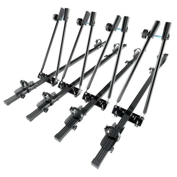4x Porte-vélo de toit en acier - 4xM-04