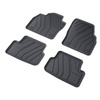 Tapis de sol en TPE adapté pour Skoda Fabia IV Hayon (2021-....) - tapis de voiture - noir