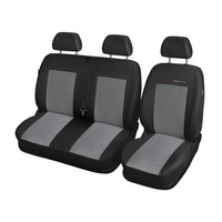 Housses de siège sur mesure adaptées pour Fiat Doblo IV Van (2015-2019) - housse siege voiture - couverture siege - E2