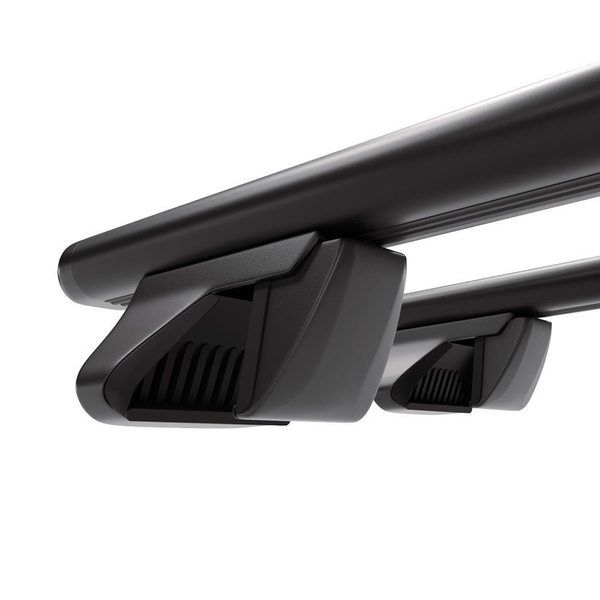 Barres de toit en aluminium adapté pour Lexus RX mk II SUV (2003-2009) - Porte-Bagages de Voiture noir - rails