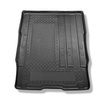 Tapis de coffre adapté pour Opel Vivaro-e Van (11.2020-....) - bac de coffre - protection de coffre voiture - version pour le transport de passagers (break / tour); derriere 2e rangée de sieges; empattement long