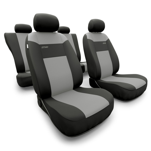 Housses de siège adaptées pour Daihatsu Cuore V, VI, VII (1999-2018) - housse siege voiture universelles - couverture siege - RSL-G2