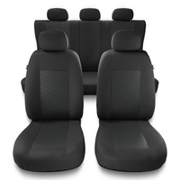 Housses de siège adaptées pour Hyundai i30 I, II, III (2007-2019) - housse siege voiture universelles - couverture siege - MD-6