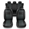 Housses de siège adaptées pour Peugeot 407 (2004-2011) - housse siege voiture universelles - couverture siege - XL-G