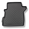 Tapis de sol en TPE adapté pour Ford Tourneo Connect II Van (01.2014-2022) - 5 ou 7 sièges; sans la troisième rangée de sièges - tapis de voiture - noir