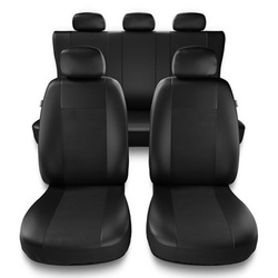 Housses de siège adaptées pour Alfa Romeo 166 I, II, III (1998-2007) - housse siege voiture universelles - couverture siege - SU-B