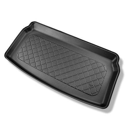 Tapis de coffre adapté pour Audi A1 GB Sportback (07.2018-....) - bac de coffre - protection de coffre voiture - coffre inférieur; plancher amovible en la position la plus basse