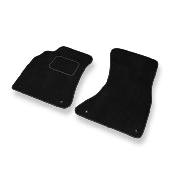 Tapis de Sol Velours adapté pour Audi A4 IV B8 (2008-2015) - Premium tapis de voiture - noir