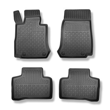 Tapis de sol en TPE adapté pour Mercedes-Benz GLC C253 SUV (12.2015-10.2022) - t