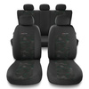 Housses de siège adaptées pour Opel Adam (2012-2019) - housse siege voiture universelles - couverture siege - UNE-GR