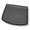 Tapis de coffre adapté pour Mazda 3 II Sport BL Hayon (05.2009-08.2013) - bac de coffre - protection de coffre voiture - coffre inférieur ; sans système de sonorisation Bose