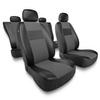 Housses de siège adaptées pour Peugeot 207 (2006-2013) - housse siege voiture universelles - couverture siege - EXL-2