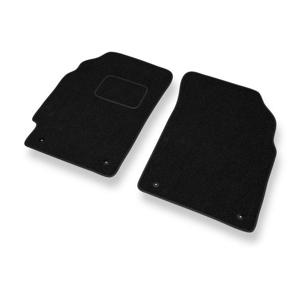 Tapis de Sol Feutres adapté pour Chevrolet Spark II M300 Hayon (2010-2015) - tapis de voiture - noir