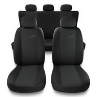 Housses de siège adaptées pour Audi A3 8L, 8P, 8V (1996-2019) - housse siege voiture universelles - couverture siege - X.R-G1