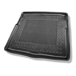 Tapis de coffre adapté pour Citroen C4 SpaceTourer Monospace (07.2013-11.2020) - bac de coffre - protection de coffre voiture - 5 places; coffre inférieur (sans insert de polystyrène sous le plancher du coffre)