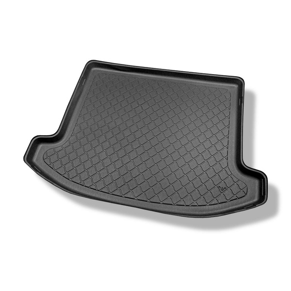 Kit tapis de coffre et tapis de voiture TPE pour: Kia Carens IV Monospace (04.2013-08.2019) - 5 places; 3me rangée abaissée