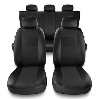 Housses de siège adaptées pour Alfa Romeo 166 I, II, III (1998-2007) - housse siege voiture universelles - couverture siege - EXL-1