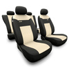 Housses de siège adaptées pour Audi A4 B5, B6, B7, B8, B9 (1995-2024) - housse siege voiture universelles - couverture siege - RSL-BE