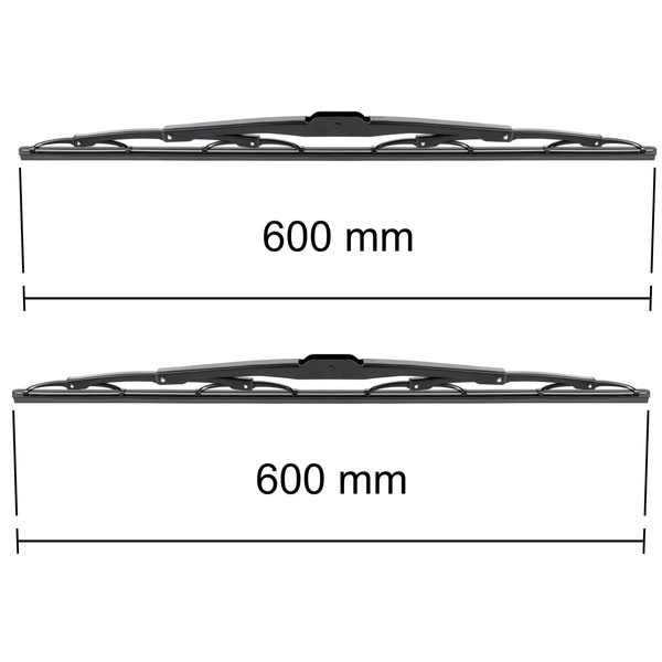 Balais d'essuie-glace de pare-brise adaptés pour Man F2000 Camion (1996-2019) - balais standard