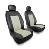 Housses de siège avant adaptées pour Seat Ateca (2016-2019) - housse siege voiture universelles - couverture siege conducteur - 2CM-BE