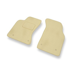 Tapis de Sol Velours adapté pour Audi A4 I B5 Avant, Berline (1994-2001) - Premium tapis de voiture - beige
